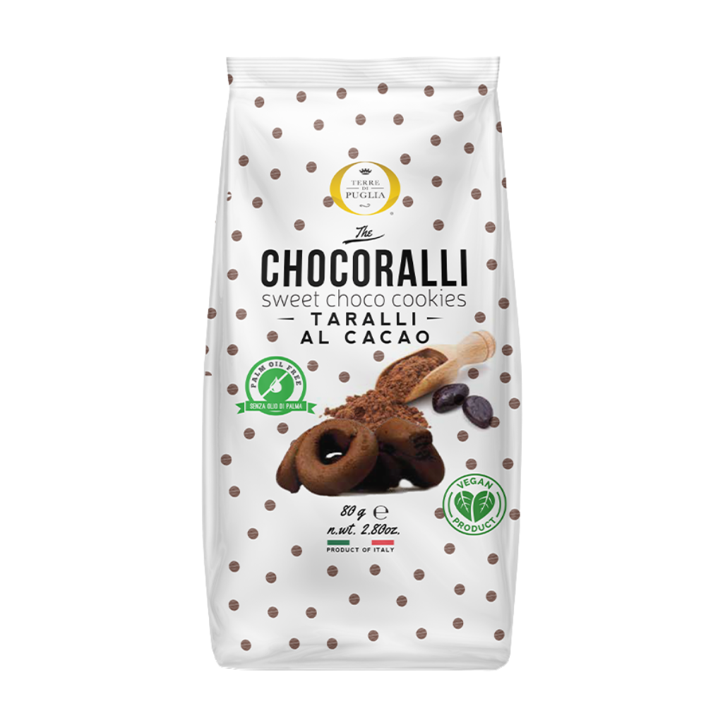 Wholesale Terre Di Puglia Case Chocolate Taralli- Bulk