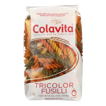 Wholesale Colavita Case Tri-Color Fusilli- Bulk