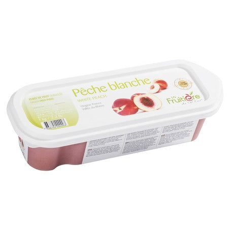 Wholesale Lafruitiere Each White Peach Puree- Bulk