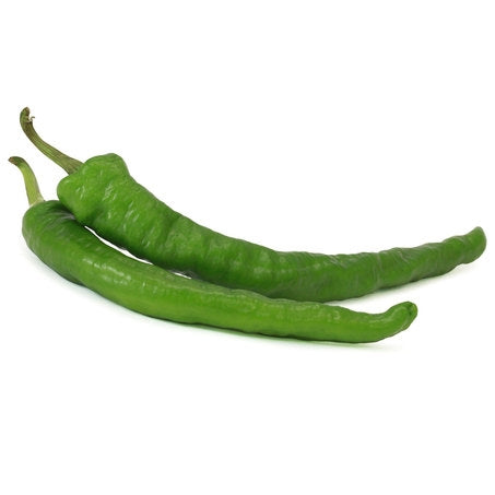 Wholesale L&M Case Long Hot Green Peppers- Bulk