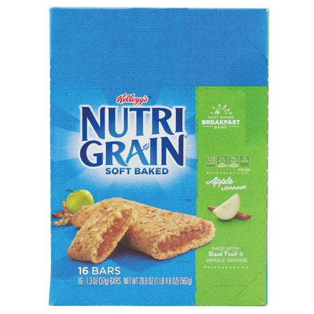 Wholesale Nutri Grain Each Apple Cinnamon Nutri-Grain Bar- Bulk