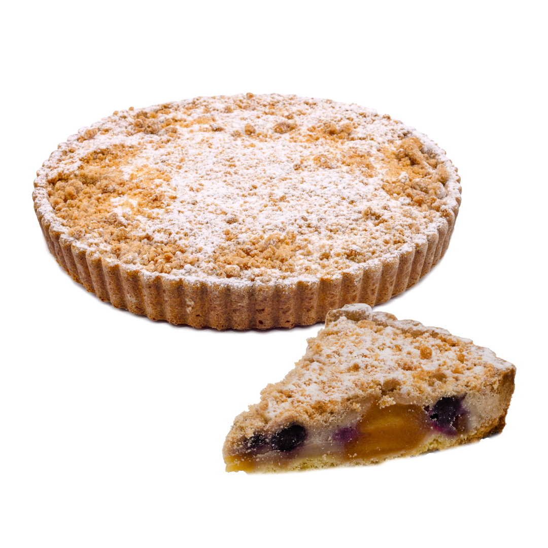 Wholesale Madison Claire Case Blueberry & Peach Cobbler 12 Slice- Bulk