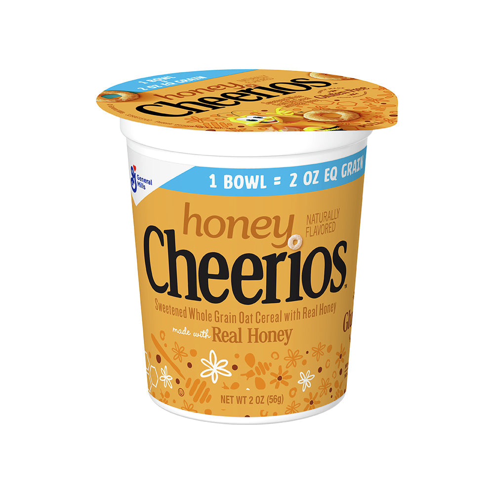 Wholesale General Mills Honey Cheerios Cup | 2 oz- Bulk