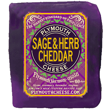 Wholesale Plymouth Sage & Herb Cheddar- Bulk