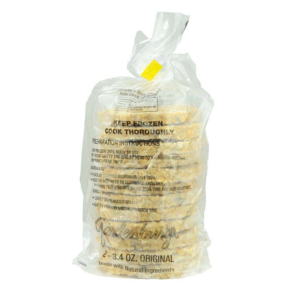 Wholesale Gardenburger Case Original Veggie Burger- Bulk