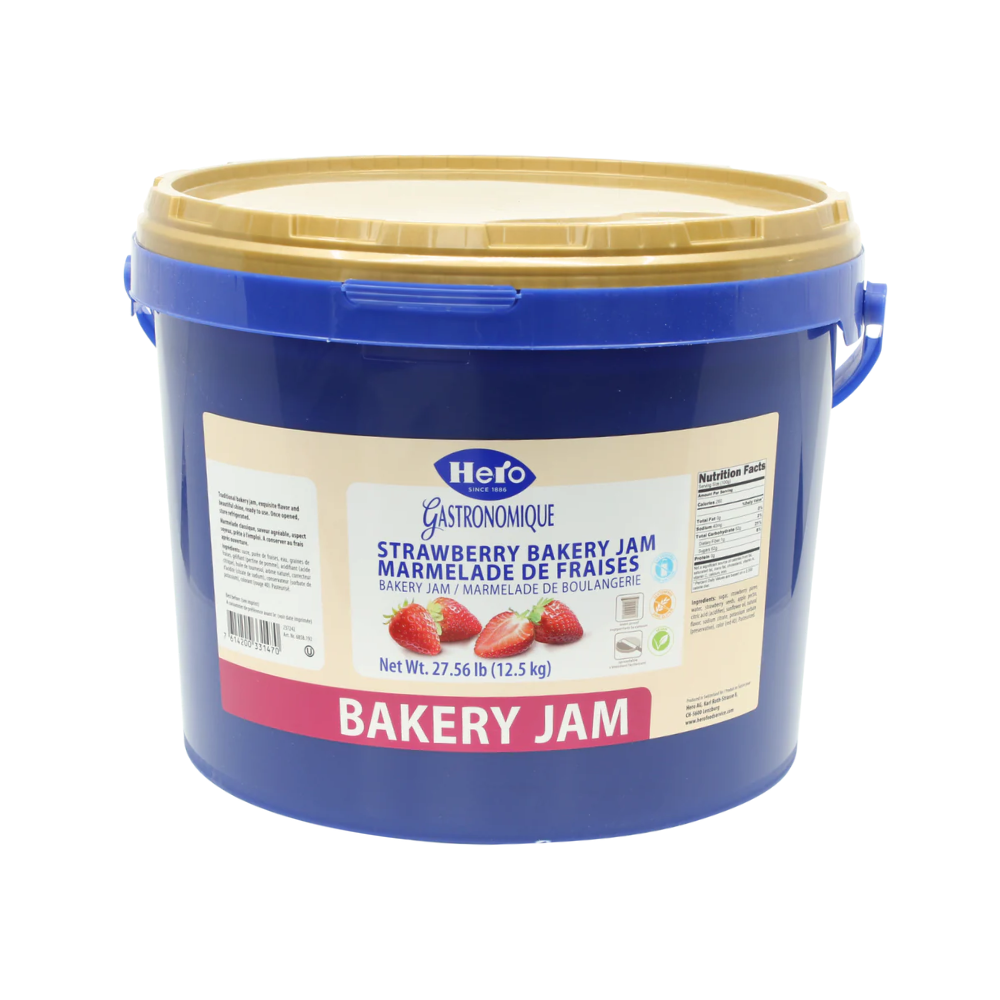 Wholesale Hero Case Strawberry Baking Jam- Bulk