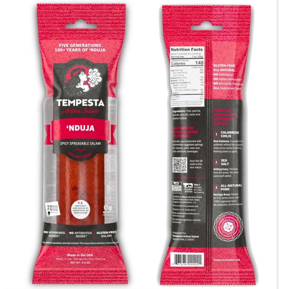 Wholesale Tempesta Nduja- Bulk