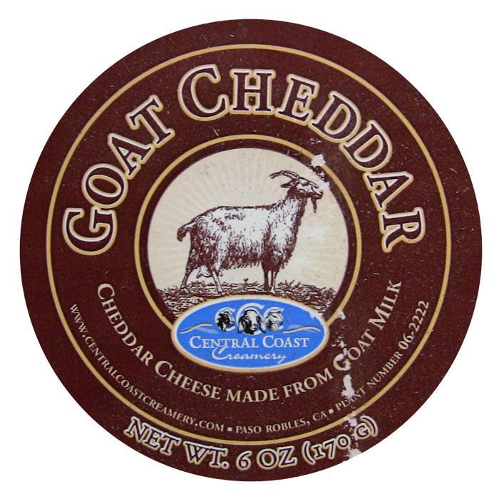 Wholesale Central Coast Ew Goat Cheddar Wedge- Bulk