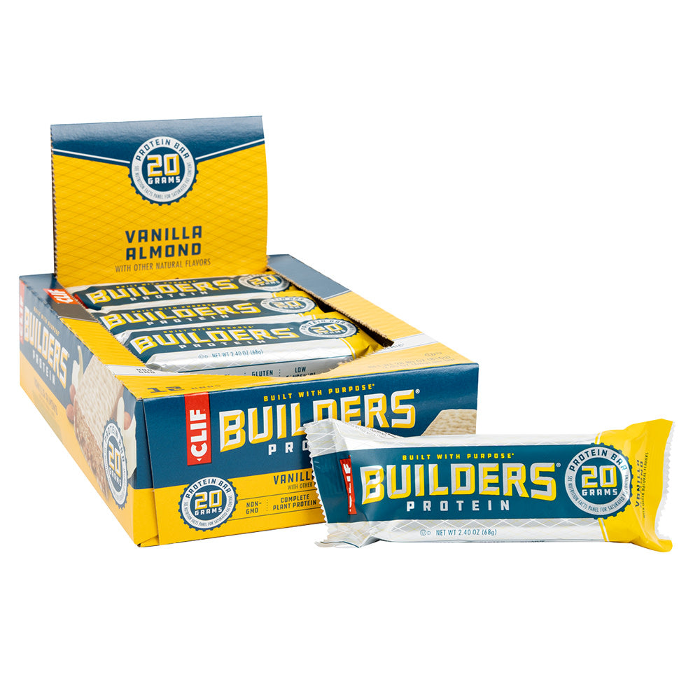 Wholesale Clif Builder'S Vanilla Almond 2.4 Oz Bar- Bulk