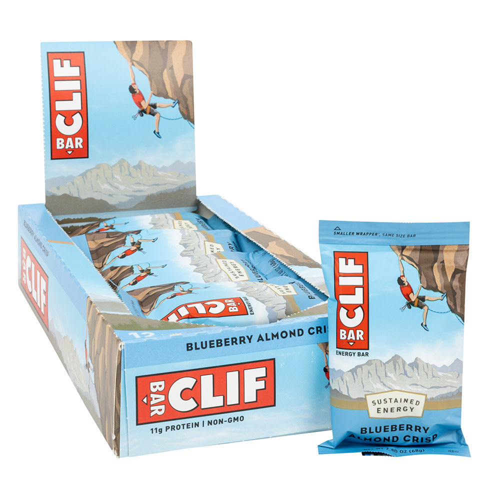 Wholesale Clif Bar Blueberry Crisp 2.4 Oz Bar- Bulk