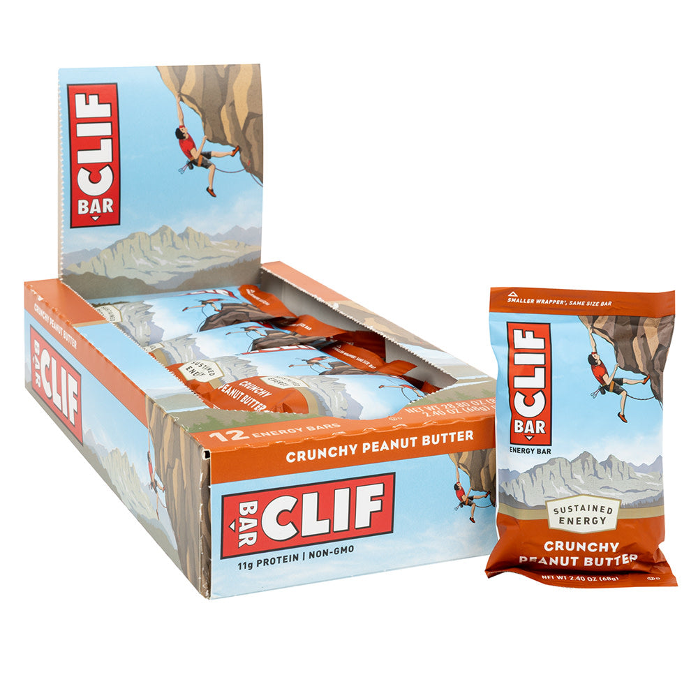 Wholesale Clif Bar Crunchy Peanut Butter 2.4 Oz Bar- Bulk