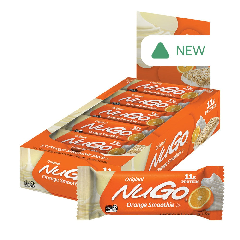 Wholesale Nugo Orange Smoothie Protein Bar 1.76 Oz- Bulk