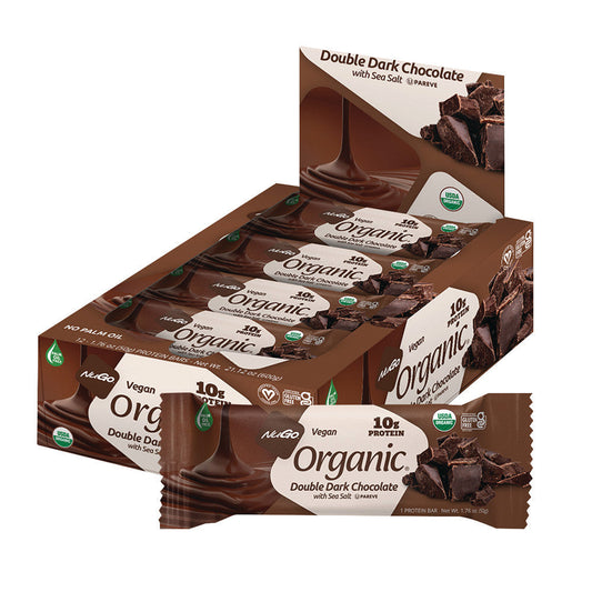 Wholesale Nugo Organic Double Dark Chocolate Protein Bar 1.76 Oz- Bulk