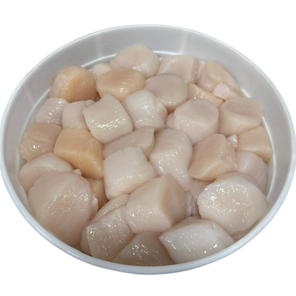 Wholesale Fresh Choice Case Domestic Wild Dry Sea Scallops 10/20 Usa- Bulk