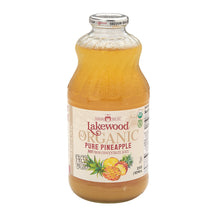 Wholesale Lakewood Organic Juices Pineapple Juice 32 Oz Bottle- Bulk