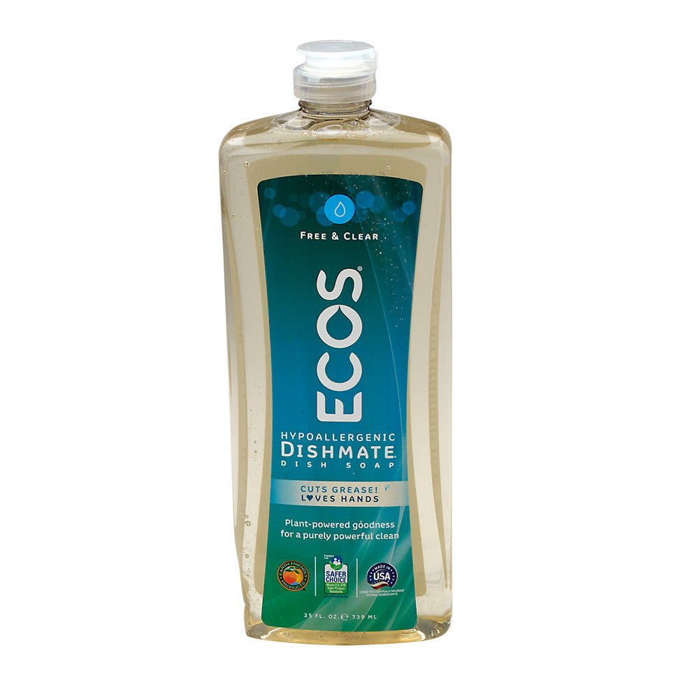 Wholesale Earth Friendly Free And Clear Dishmate 25 Oz Bottle- Bulk