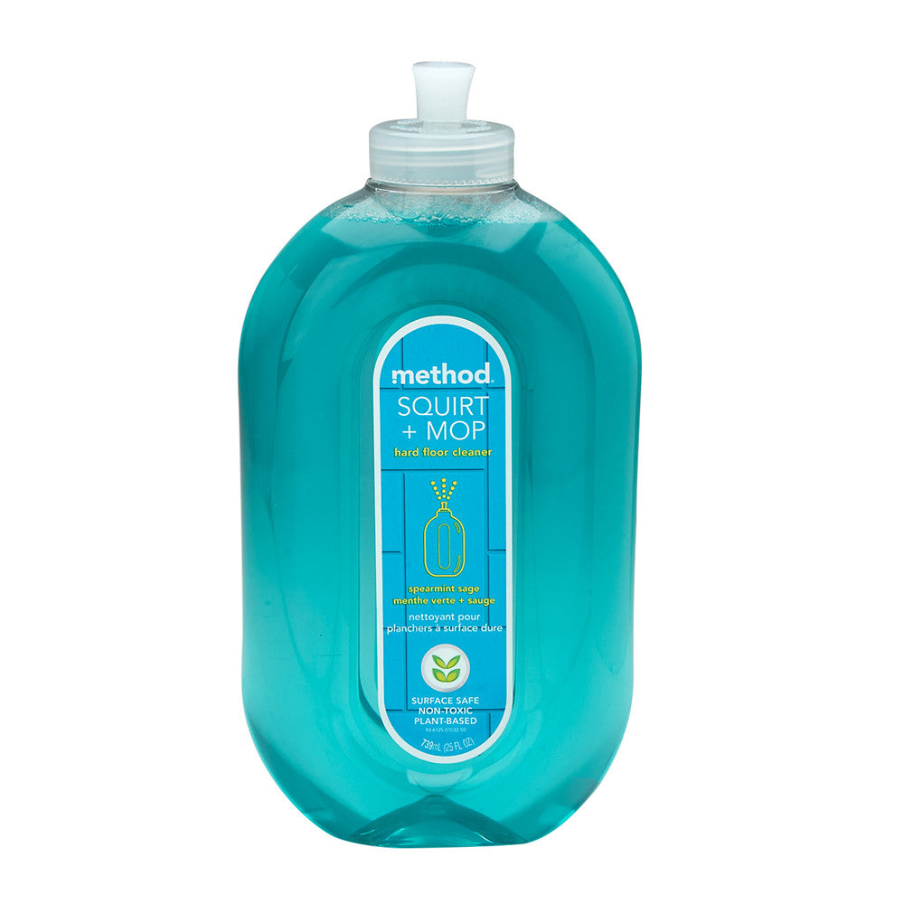 Wholesale Method Spearmint Sage Squirt & Mop Hard Floor Cleaner 25 Oz Bottle- Bulk