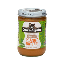 Wholesale Once Again Organic Crunchy No Stir Peanut Butter 16 Oz Jar- Bulk