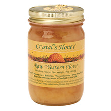 Wholesale Crystal’S Honey Raw Western Clover Honey 17 Oz Jar- Bulk