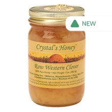 Wholesale Crystal’S Honey Raw Western Clover Honey 17 Oz Jar- Bulk