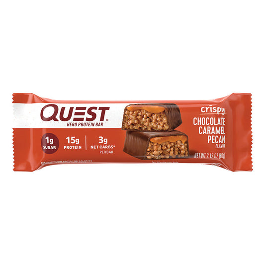 Quest Hero Bar Chocolate Caramel Pecan 2.12 Oz