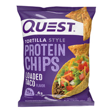 Wholesale Quest Tortilla Style Protein Chips Loaded Taco 1.1 Oz Bag- Bulk