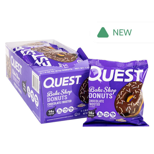 Wholesale Quest - Protein Donut - Chocolate Frosted - 2.36Oz- Bulk