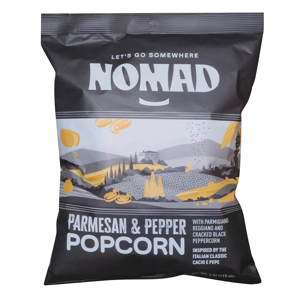 Wholesale Nomad - Popcorn Parmesan & Pepper - 4Oz- Bulk