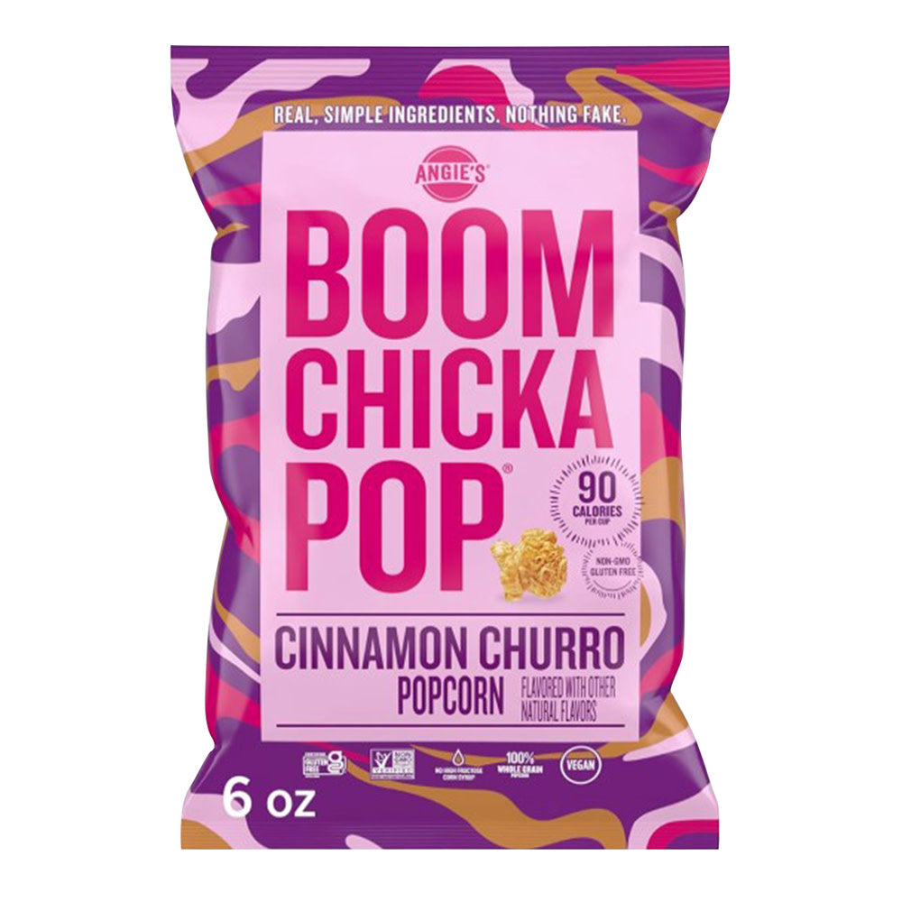 Angie'S - Boomchickapop - Cin Namon Churro - 6Oz