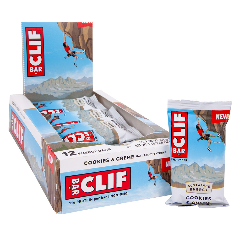 Wholesale Clif Bar Cookies & Creme 2.4 Oz- Bulk