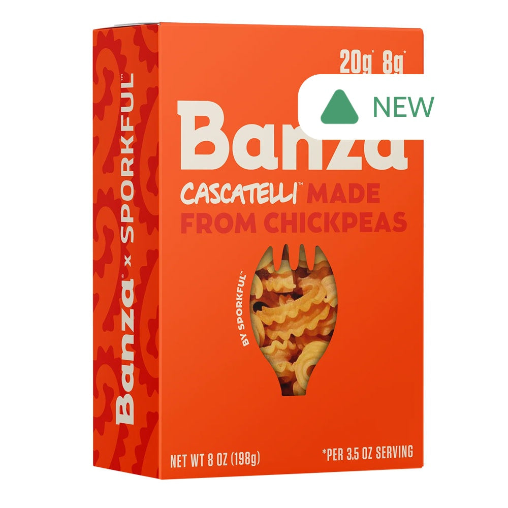 Wholesale Banza Cascatelli Chickpea Pasta 8 Oz Box- Bulk