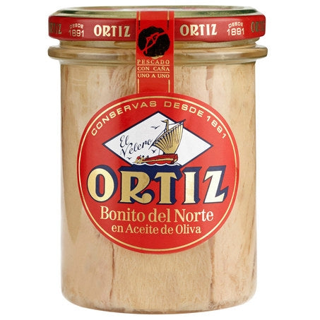 Wholesale Ortiz Case White Tuna In Olive Oil- Bulk