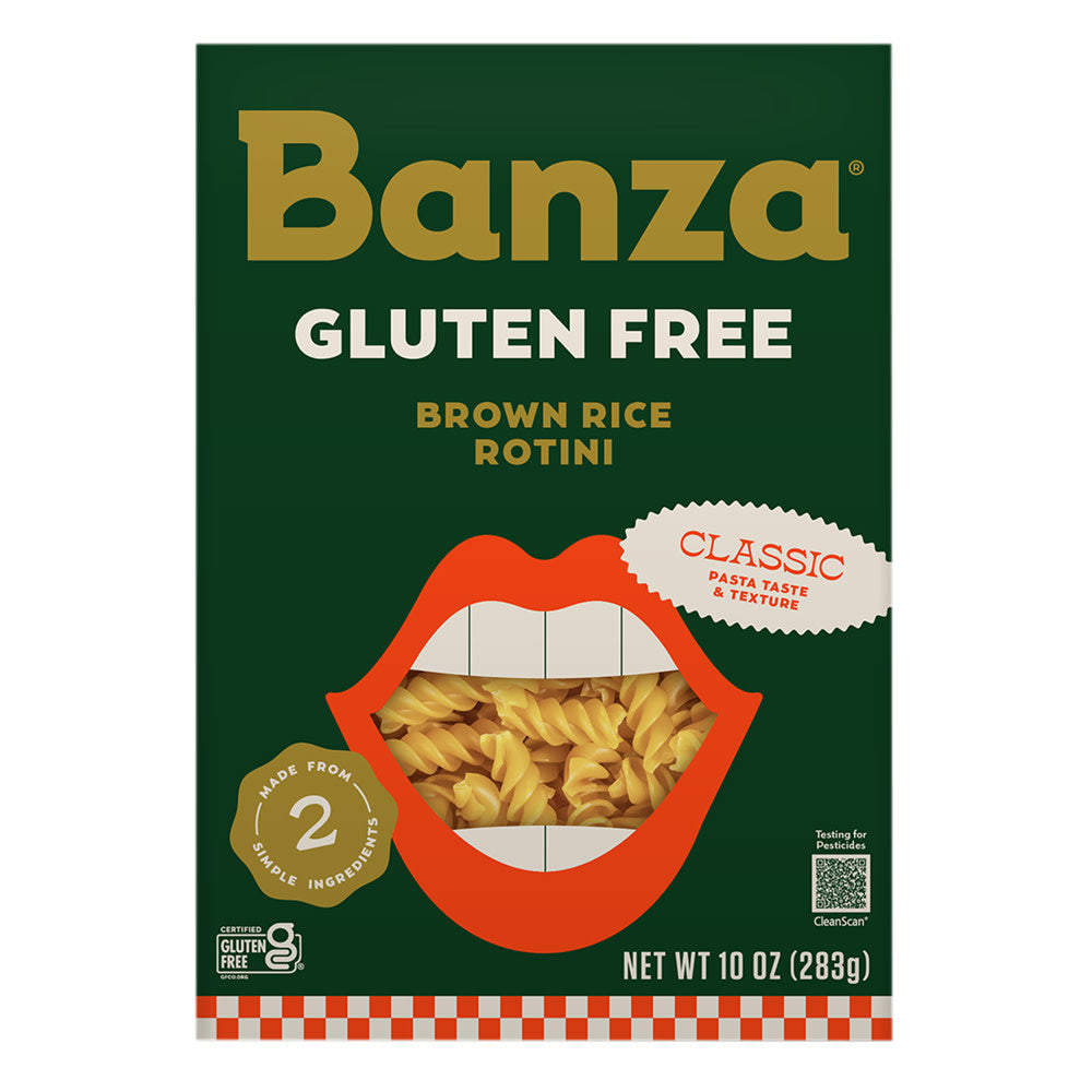 Wholesale Banza Gluten Free Brown Rice Rotini 10 Oz Box- Bulk