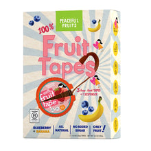 Wholesale Peaceful Fruits Blueberry And Banana Fruit Tapes 3 Count 3 Oz Box- Bulk
