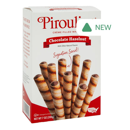 Wholesale Debeuk Pirouline Chocolate Hazelnut 7 Oz Box- Bulk
