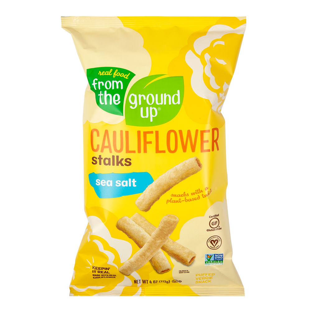 Wholesale From The Ground Up Cauliflower Sea Salt Stalks 4 Oz Bag- Bulk
