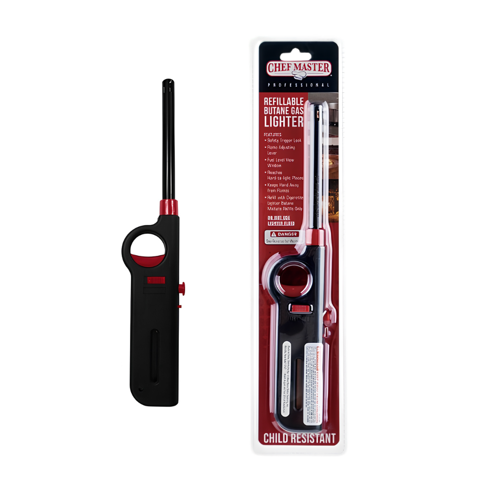Wholesale Chef Master Case Refillable Butane Lighter- Bulk