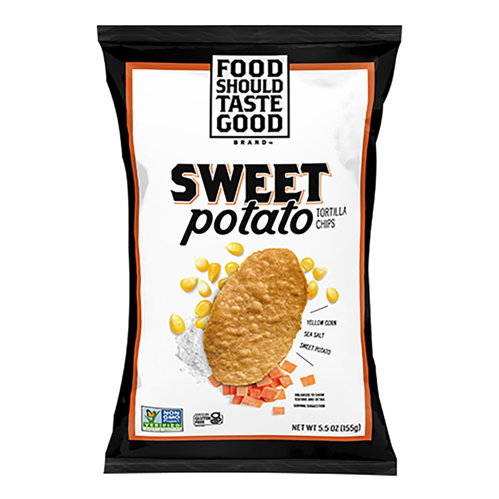 Wholesale Fstg Sweet Potato Tortilla Chips 5.5 Oz Bag- Bulk