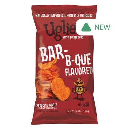 Wholesale Uglies Bar-B-Que Kettle Potato Chips 6 Oz Bag- Bulk