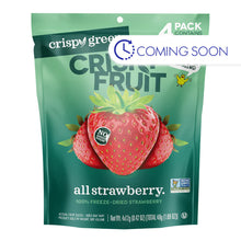 Wholesale Crispy Green All Strawberry Crispy Fruit 1.69 Oz Pouch- Bulk