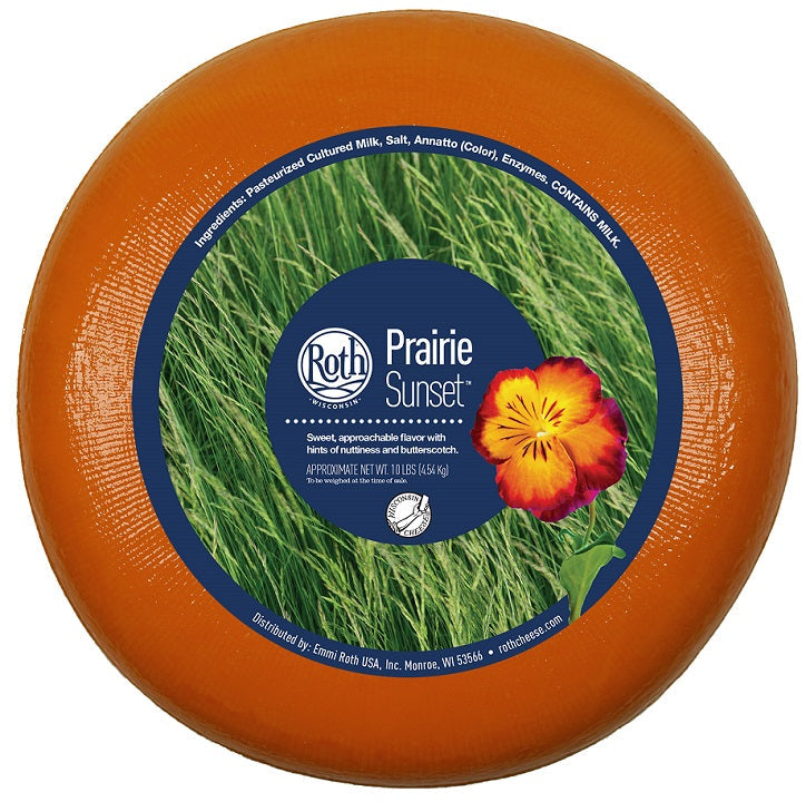 Wholesale Prairie Sunset Cheese 10 lb- Bulk