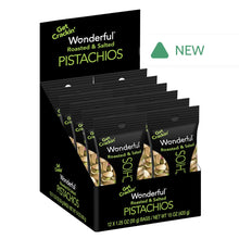 Wholesale Wonderful Roasted & Salted Pistachios 1.25 Oz Peg Bag- Bulk