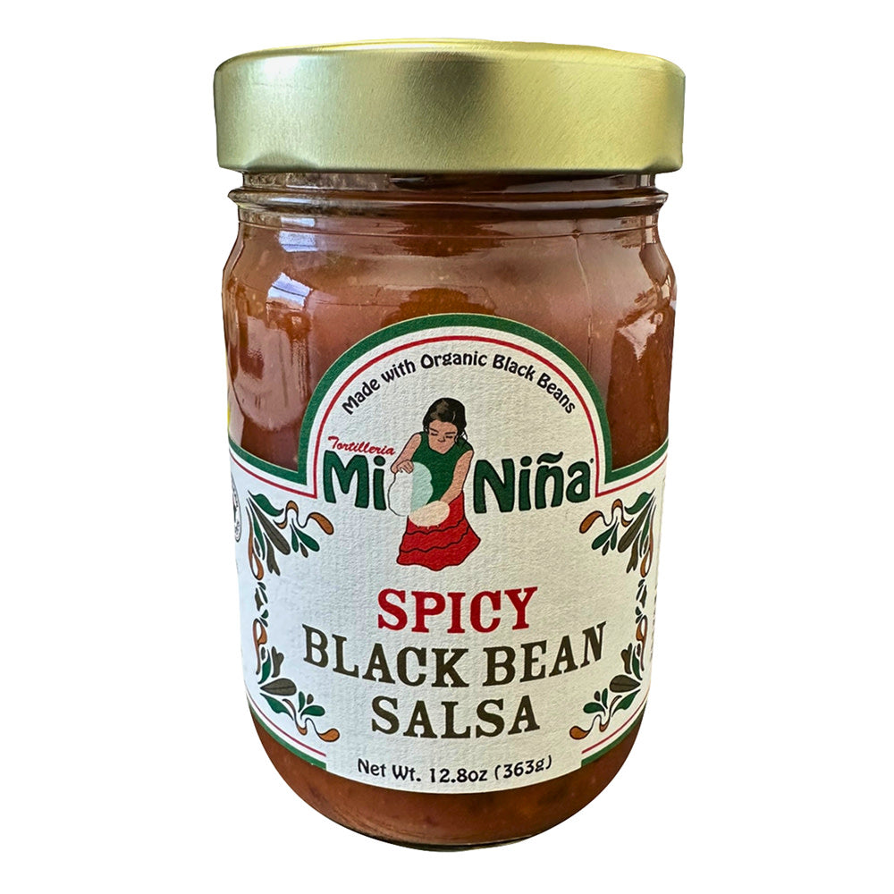 Mini Nina - Tomato Salsa Spicy Black B - 12.8Oz