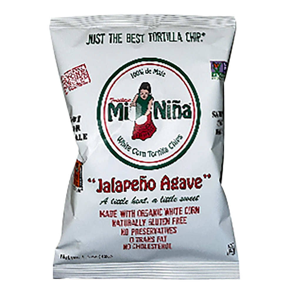 Wholesale Mi Nina Jalapeno Agave Tortilla Chips 1.5 Oz Bag- Bulk