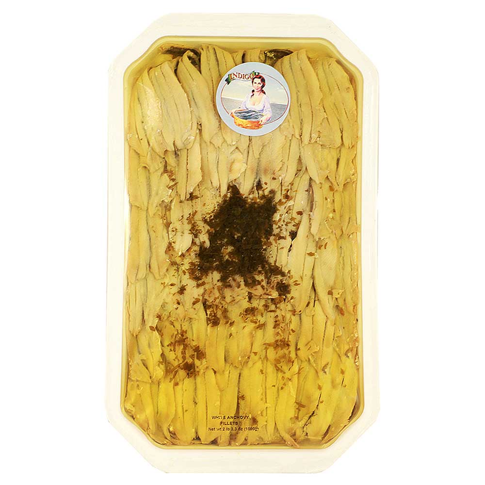 Wholesale Silano Case Marinated White Anchovies- Bulk