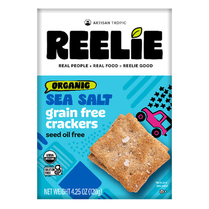 Wholesale Artisan Tropic Crackers Sea Salt 4.25 Oz Box- Bulk
