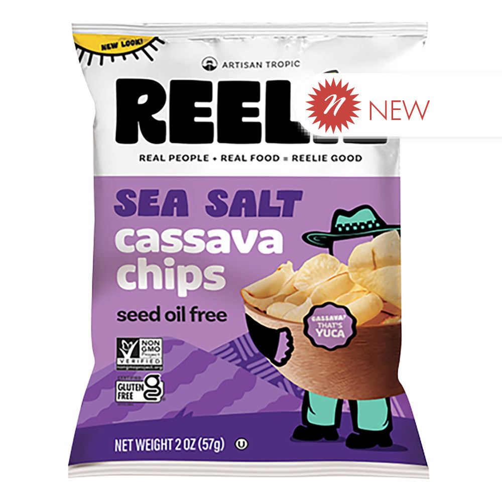 Wholesale Artisan Tropic - Cassava Chips Seasalt - 2Oz- Bulk