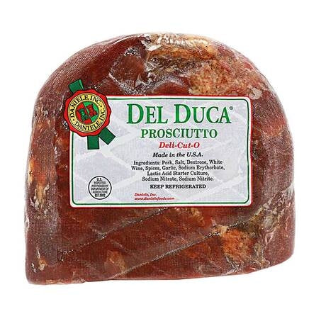 Wholesale Del Duca Each Deli Cut Saporito Prosciutto- Bulk