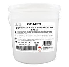 Wholesale Bear's Cornbread Batter Natural 18 Lb- Bulk