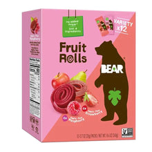 Wholesale Bear - Fruit Rolls Variety Pk Sw/Ras(12Ct) - 8.4Oz- Bulk